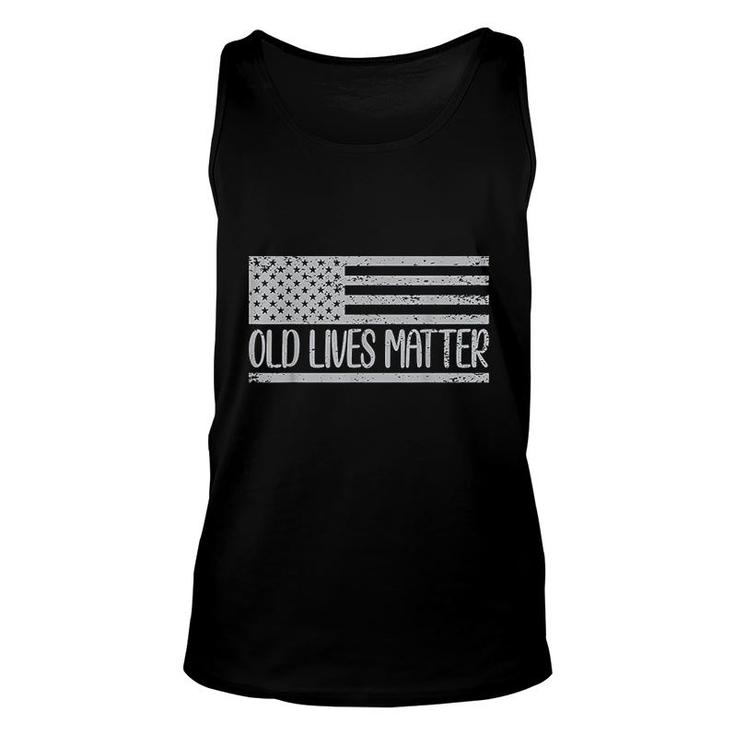 Old People 50th Birthday Old Lives Matter Design  Unisex Tank Top