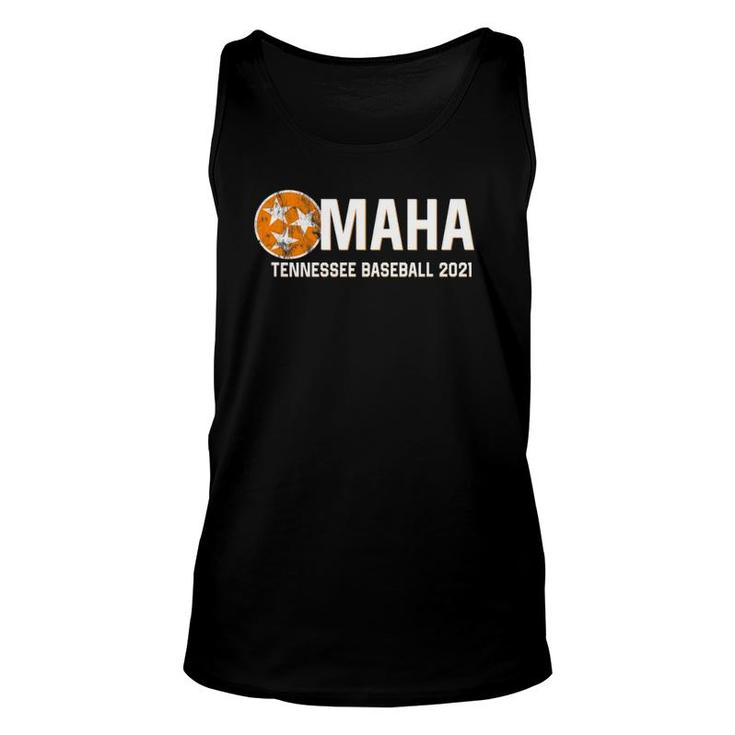 Omaha Bound Knoxville Tennessee Baseball Fan Daddy 2021 Ver2 Tank Top