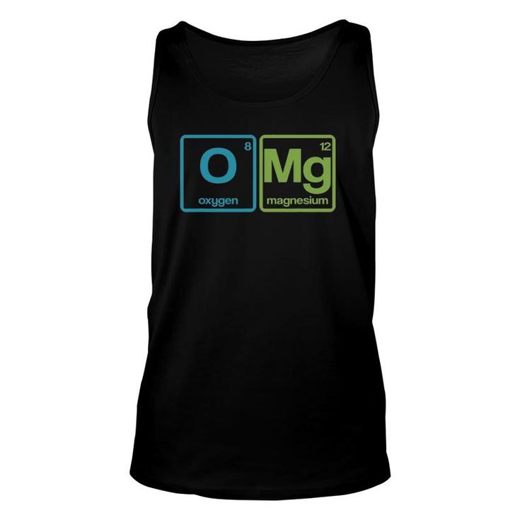 Omg Periodic Table Funny Chemistry Science Unisex Tank Top