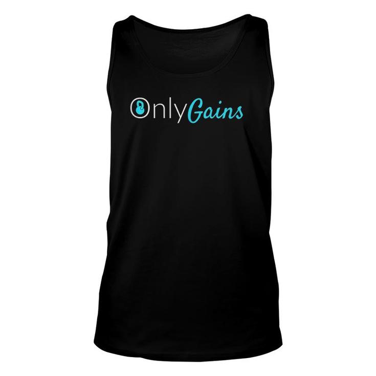 Only Gains Onlygains  Unisex Tank Top