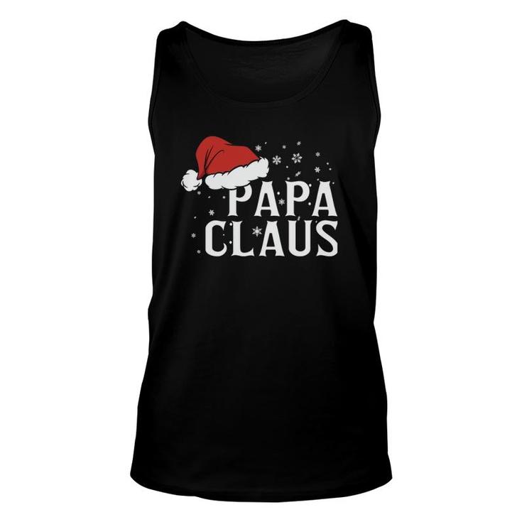 Papa Claus Funny Dad Santa Essential Unisex Tank Top
