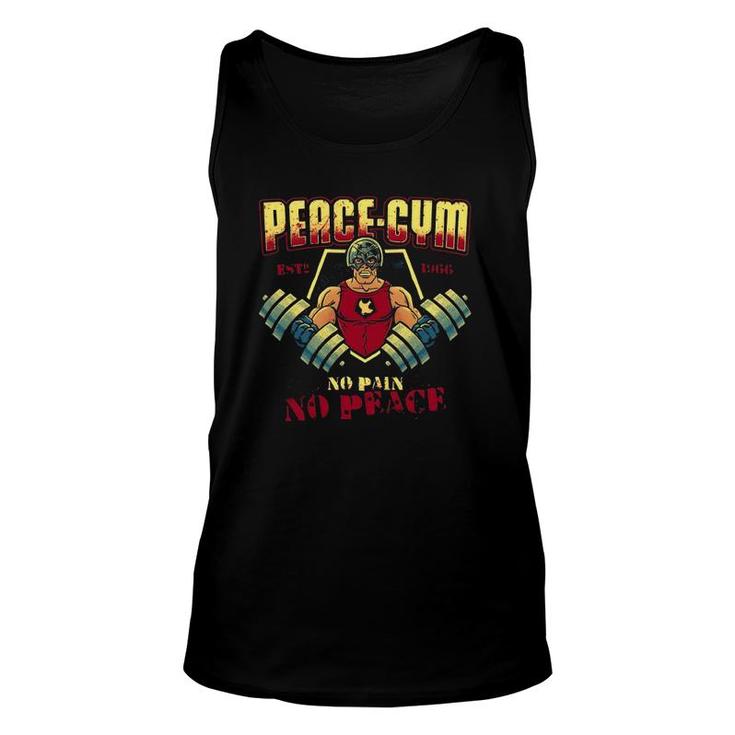 Peace Gym No Pain No Peace Unisex Tank Top