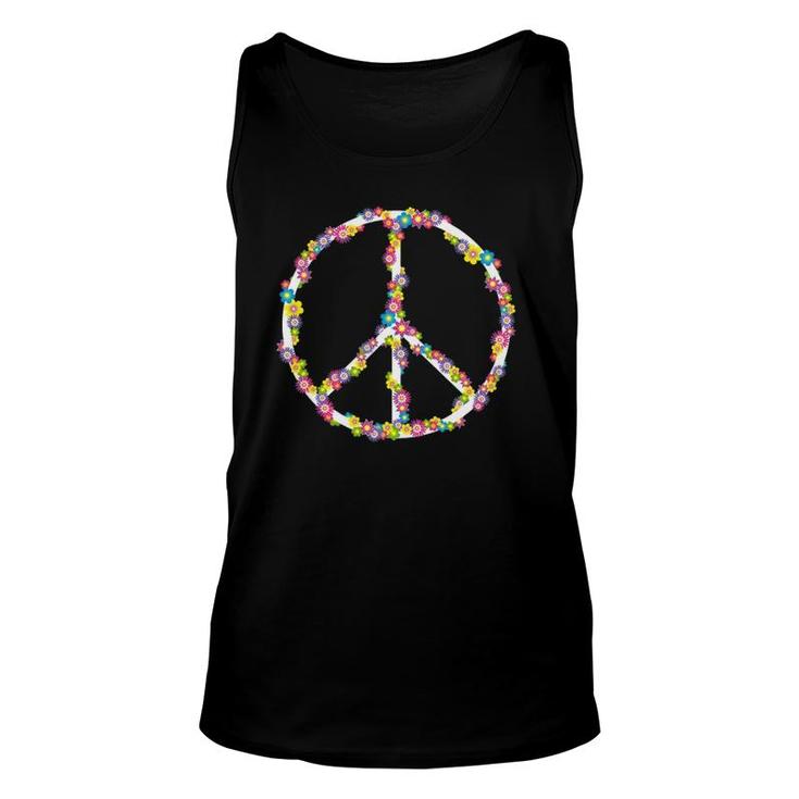 Peace Lover Jahre Flower Power Hippie Perfect Gifts Unisex Tank Top