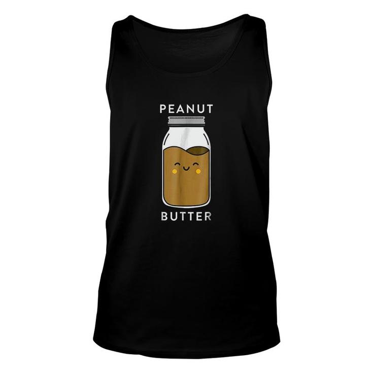 Peanut Butter Jelly Matching Couple Funny Outfits Unisex Tank Top