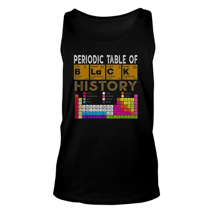 Periodic Table Of Black History African American 2022 Ver2 Unisex Tank Top