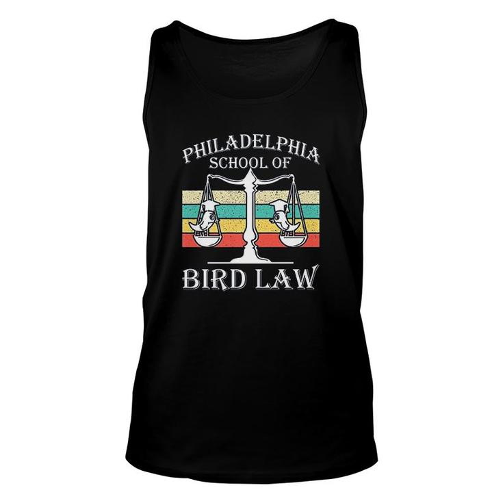 Philadelphia School Of Bird Law Vintage Bird Lover V2 Unisex Tank Top