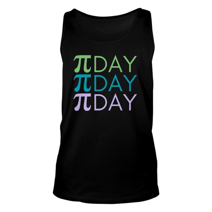 Pi Day For Math Teachers Or Math Lovers Unisex Tank Top