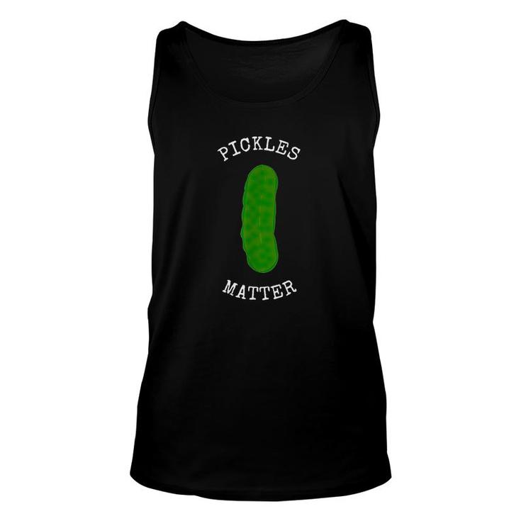 Pickles Matter Unisex Tank Top