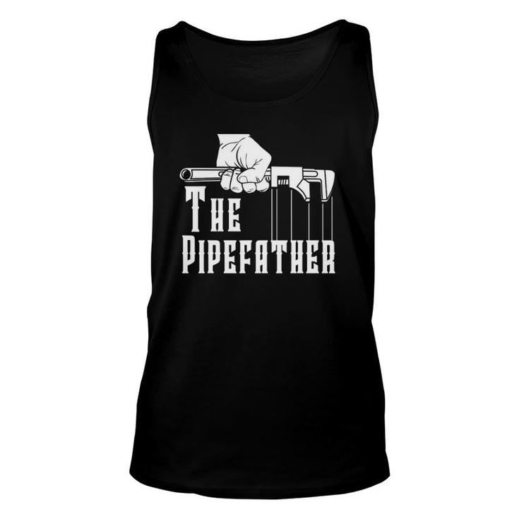 Mens The Pipefather Plumber Plumbing Pipefitter Drain Surgeon Tank Top