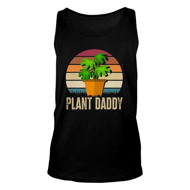 Plant Daddy Gardening Houseplants Plants Lover Funny Plant Unisex Tank Top