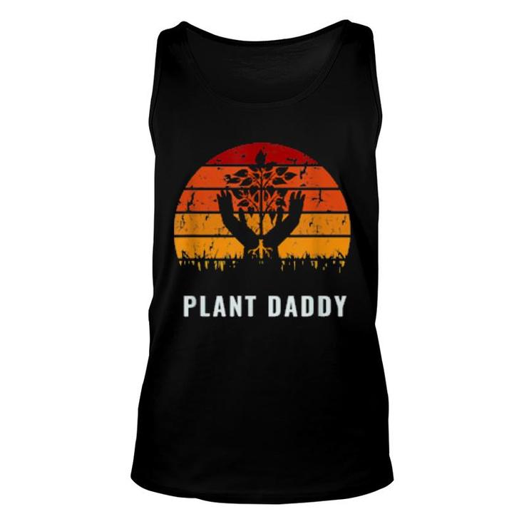 Plant Daddy Gardening Retro  Unisex Tank Top