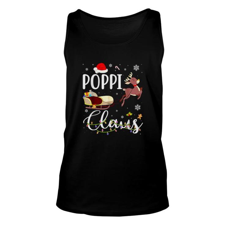 Poppi-Claus-Funny-Poppi-Christmas-Gift-Reindeer-Christmas  Unisex Tank Top