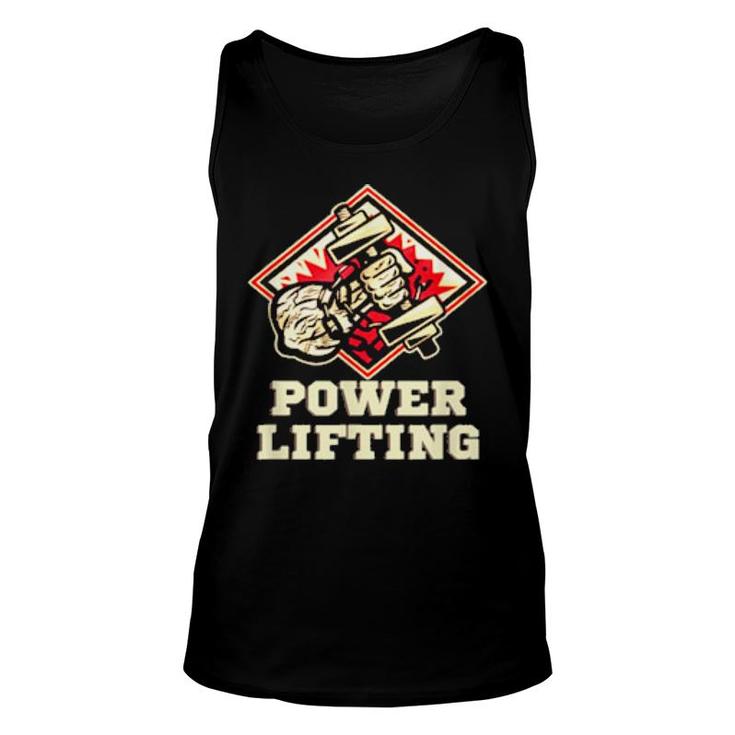 Powerlifting Deadlift Workout Gym Bodybuilding  Unisex Tank Top