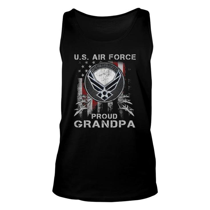 Pride Us Army  I'm A Proud Air Force Grandpa Unisex Tank Top