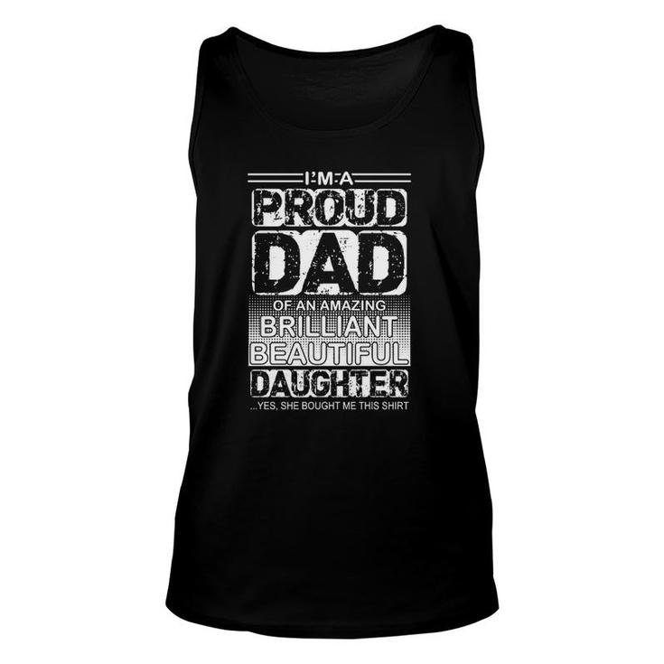 Proud Dad Of An Amazing Daughter Essential Unisex Tank Top