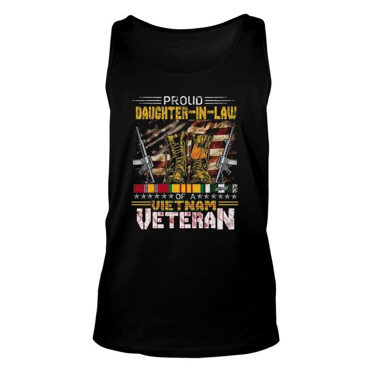 Proud Daughter-In-Law Of A Vietnam Veteran  Veteran Unisex Tank Top