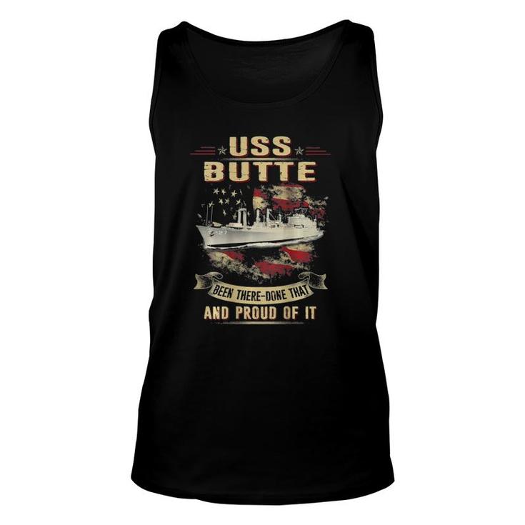 Proud Of Uss Butte Ae 27 Ver2 Unisex Tank Top