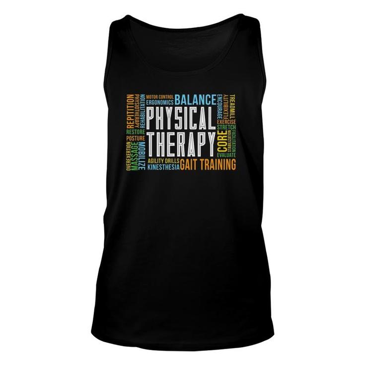 Pt Physical Exercise Gift Physical Therapy Unisex Tank Top