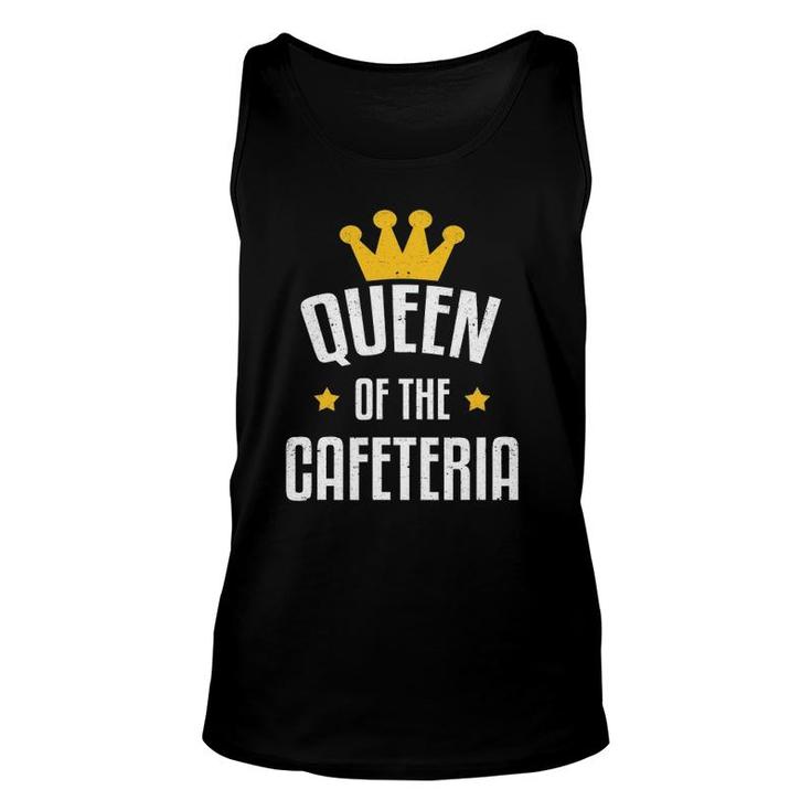 Queen Of The Cafeteria Lunch Lady Unisex Tank Top