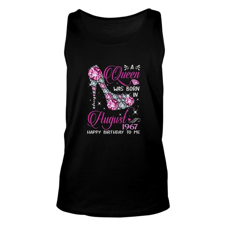 Queens Are Born In August Unisex Tank Top