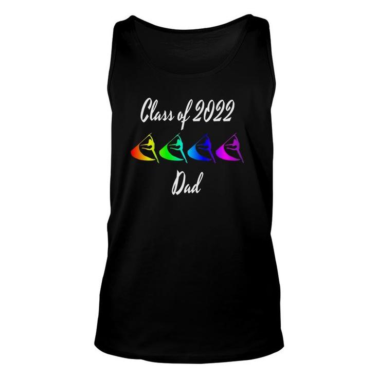 Mens Rainbow Color Guard Dad Flag Graphic Class Of 2022 Ver2 Tank Top