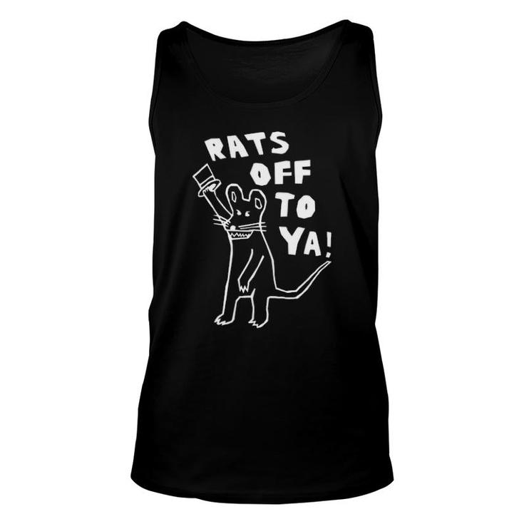 Rats Off To Ya  Essential  For Men & Women Unisex Tank Top