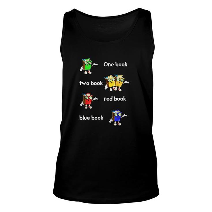 Reading   Read Across The Us One Book Two Book Unisex Tank Top