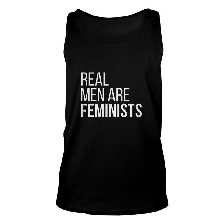 Real Men Are Feminists Unisex Tank Top