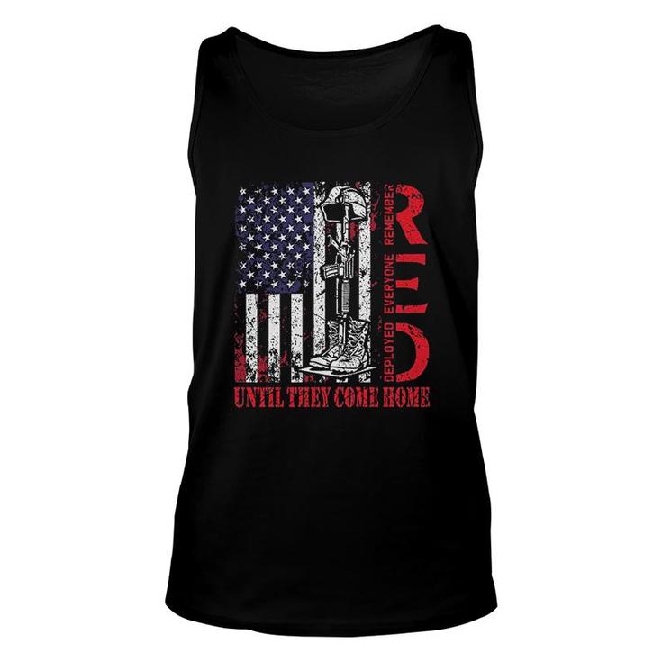 Red Friday Until They Come Home Us Flag Unisex Tank Top