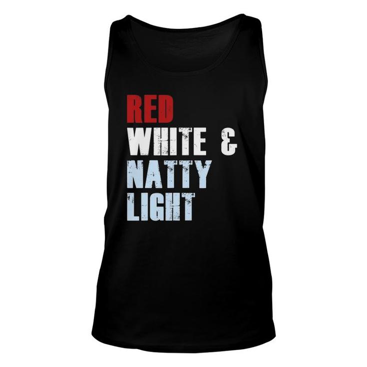 Red White & Natty-Light For Mens Womens Beer Lover Unisex Tank Top