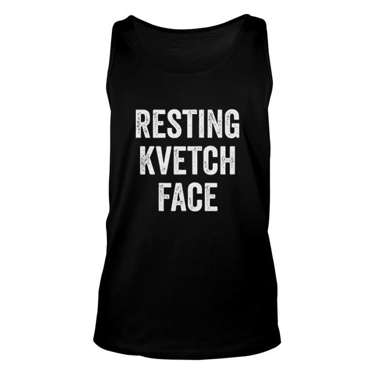 Resting Kvetch Face Unisex Tank Top