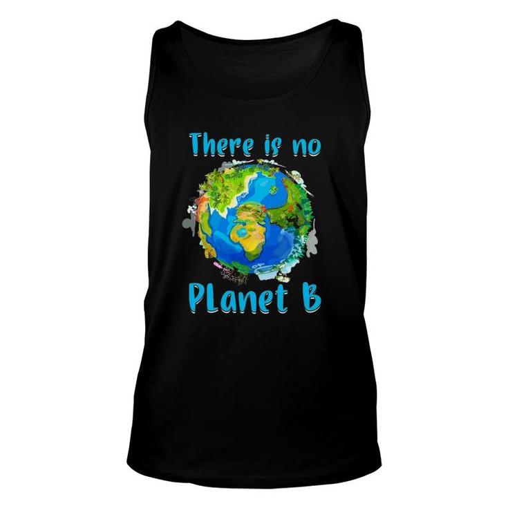 Retro No Planet Climate Change Earth Save Nature Animals Unisex Tank Top