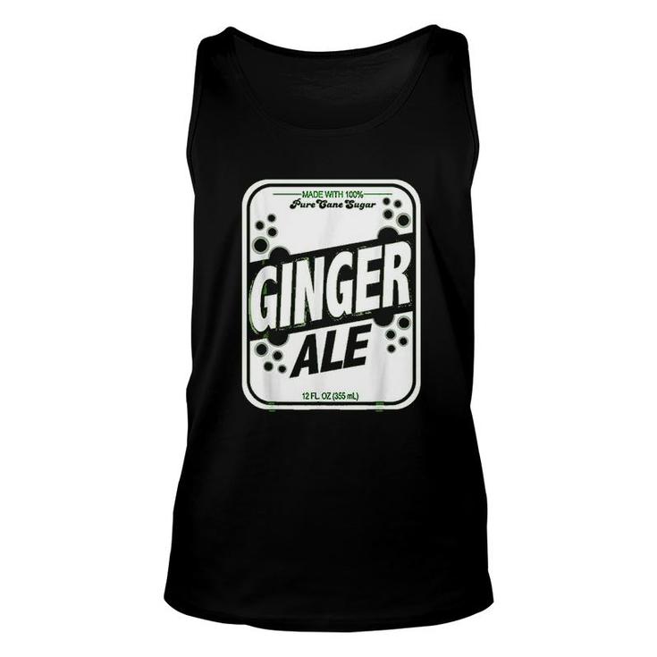 Retro Style Ginger Ale Costume Unisex Tank Top
