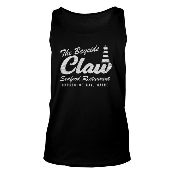 Retro The Bayside Claw Distressed Graphic Unisex Tank Top