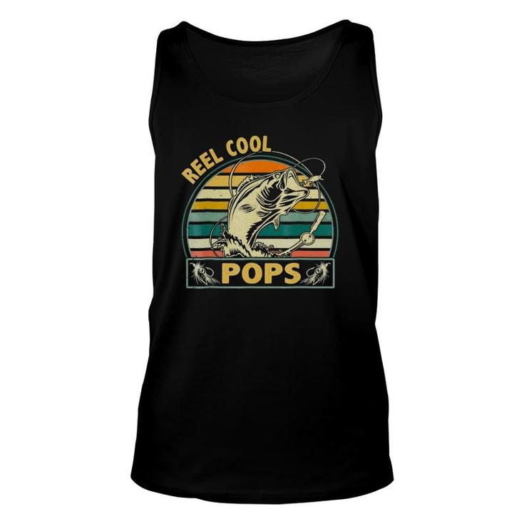 Retro Vintage Reel Cool Pops Gift For Father's Day Unisex Tank Top