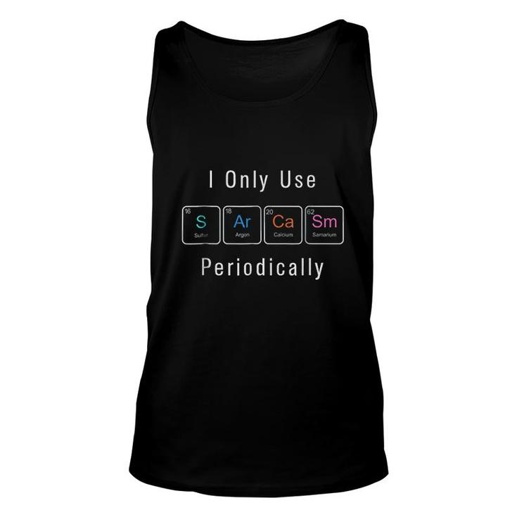 Sarcasm Chemical Elements Periodic Table Unisex Tank Top