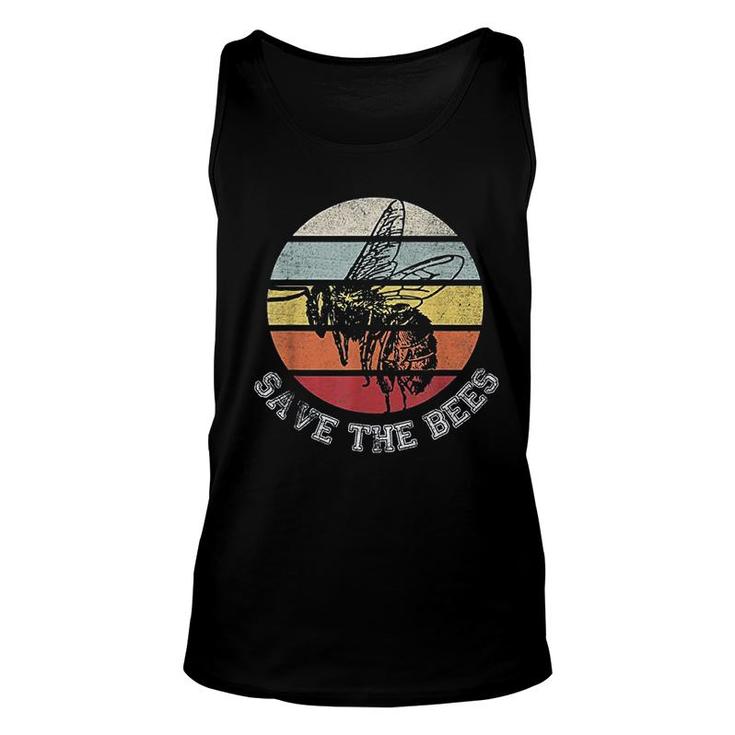 Save The Bees Lovers Beekeeper Unisex Tank Top
