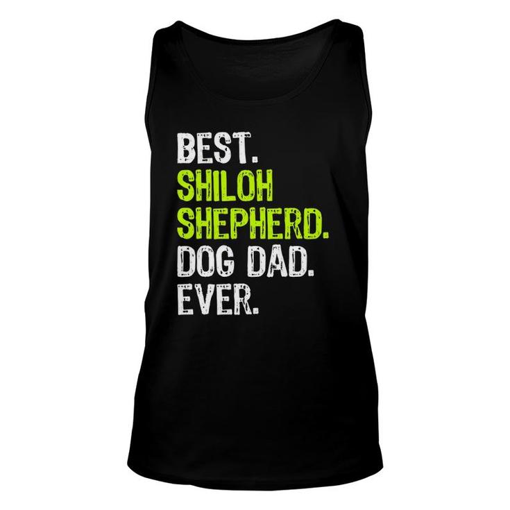 Shiloh Shepherd Dog Dad Father's Day Dog Lovers Unisex Tank Top