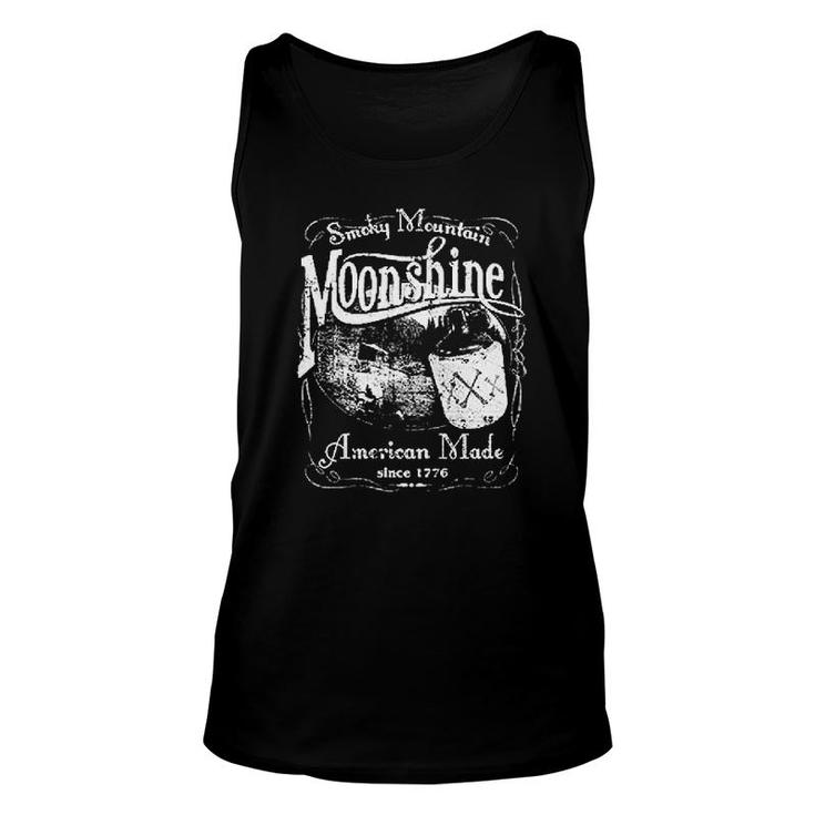 Smoky Mountain Moonshine Tennessee Whiskey Unisex Tank Top