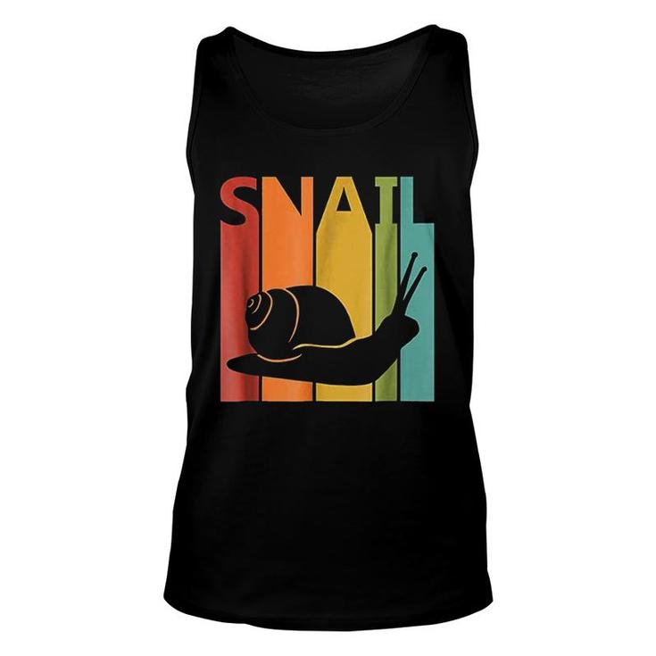 Snail Wild Animal Snail Gift Unisex Tank Top