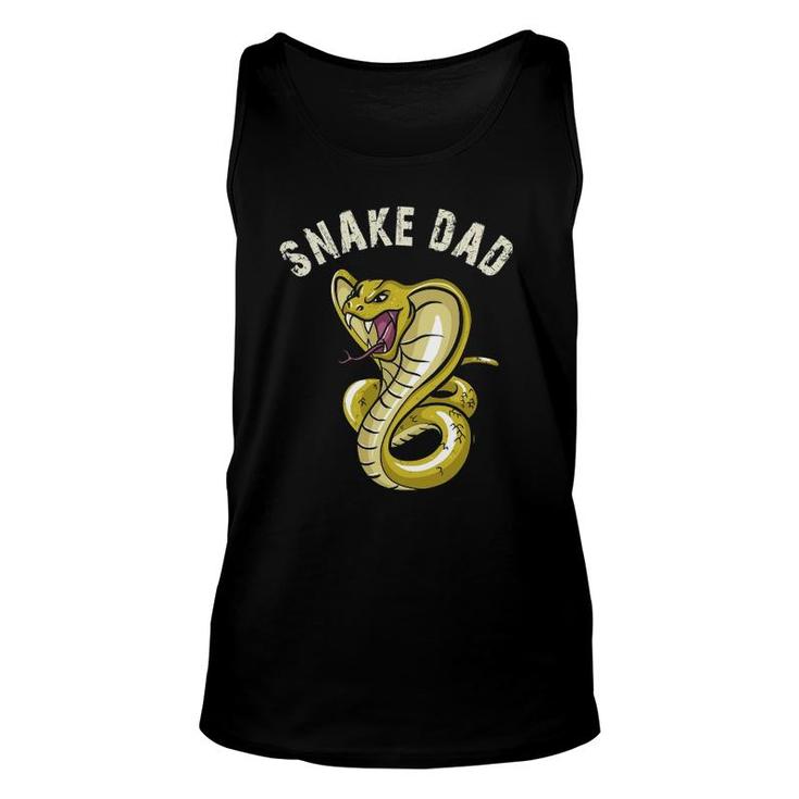 Snake Dad Gift Snake Lover Cobra Reptile Owner Gifts Unisex Tank Top