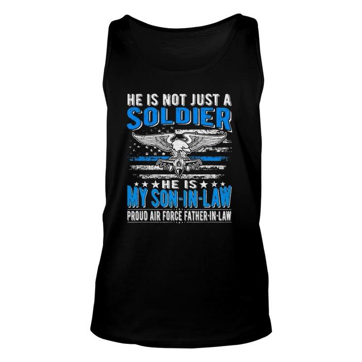 Mens My Son-In-Law Is A Soldier Proud Air Force Father-In-Law Tank Top