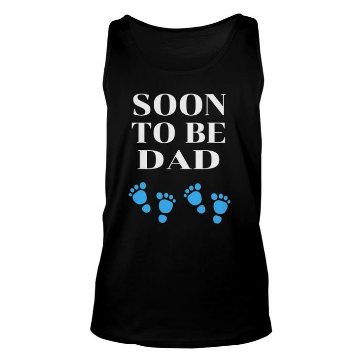 Mens Soon To Be Dad New Dad Twin Boys Pregnancy Men's Father Tank Top