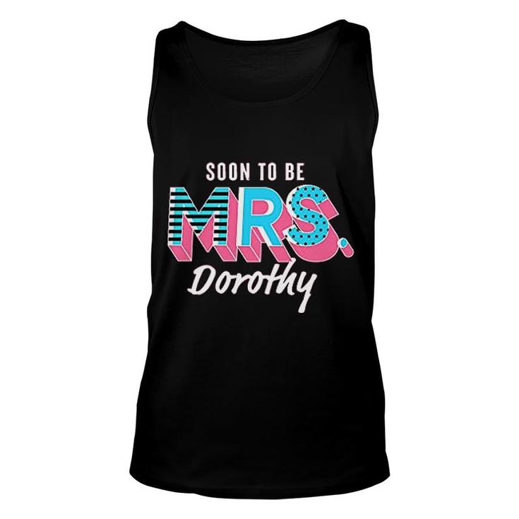 Soon To Be Mrs Bachelorette Party Bridal Unisex Tank Top