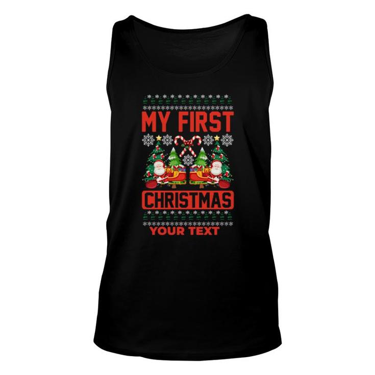  Special Day My First Christmas  Unisex Tank Top