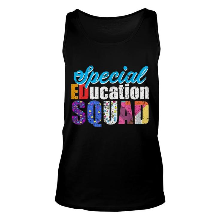 Sped Special Education Graphic Unisex Tank Top