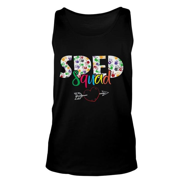 Sped Special Education Sped Squad Unisex Tank Top