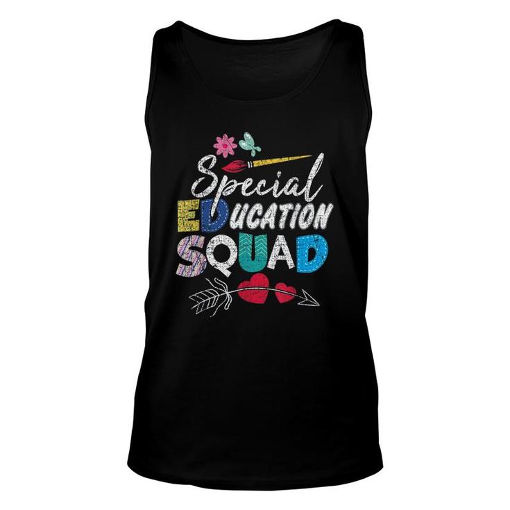 Sped Special Education Squad Unisex Tank Top