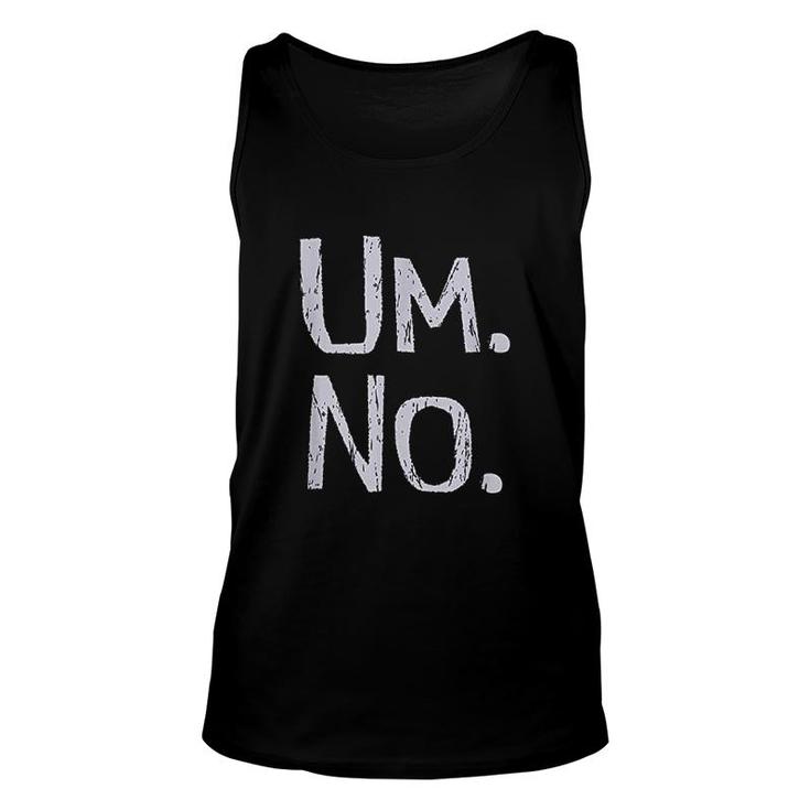 State Of Mind Series Um No Unisex Tank Top