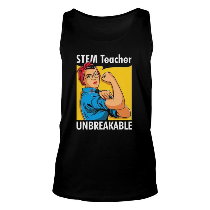 Stem Teacher Science Technology Engineering Math Teachers Unisex Tank Top